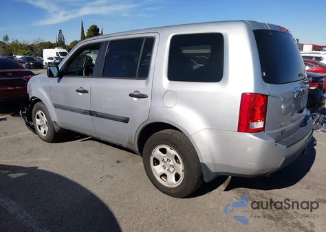 2011 Honda Pilot Lx из США, поврежденный, VIN 5FNYF3H2XBB021306